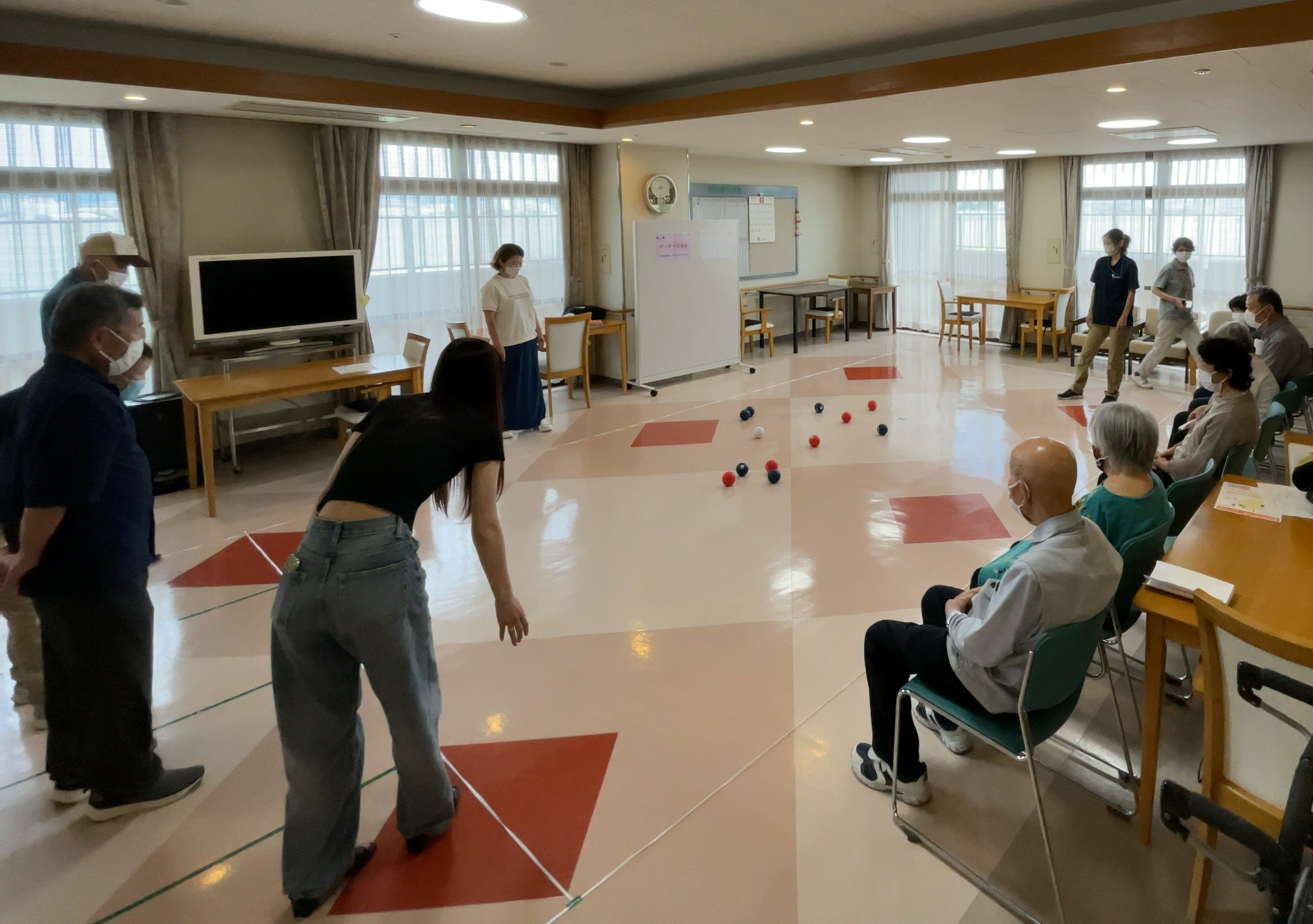 「ボッチャ交流会」を開催しました！のイメージ